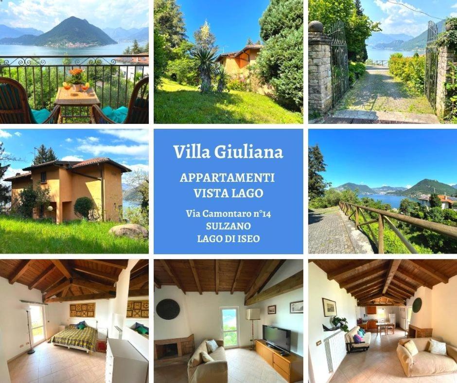 Appartamento Lake View Di Villa Giuliana ซุลซาโน ภายนอก รูปภาพ